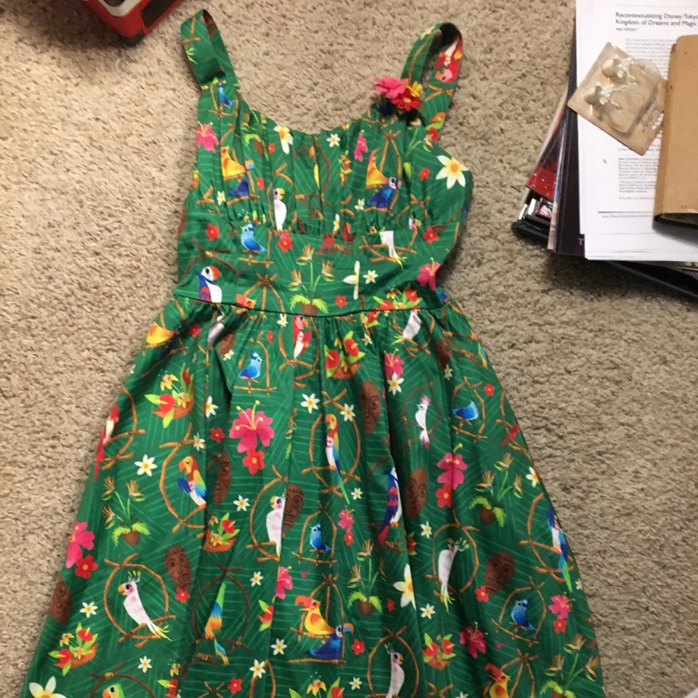Disney Enchanted Tiki Room 50s Dress
